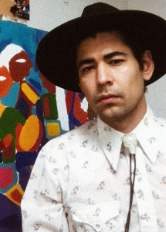 Headshot portrait of Joshua Mangeshig Pawis-Steckley